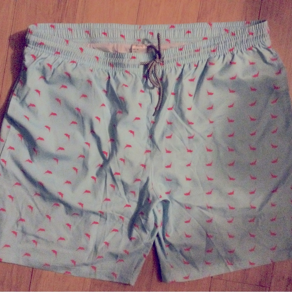 3 XL, BiWisy Men's Swim Shorts Blue, Brand New, with quick dry mesh lining.